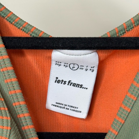 Kids Green and Orange Tank Top - Picture 2 of 3